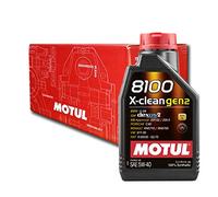 Motul 8100 X-Clean Gen2 5W40 Dexos2 - 6 x 1 l