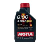 MOTUL 8100 X-Clean GEN2 SAE 5W-40 Huile BMW Longlife-04 MB 229.52, 1 Litre