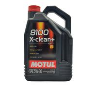 MOTUL 8100 X-CLEAN+ Huile moteur 5W-30 5L pour VW Golf IV Schrägheck (1J1) Polo