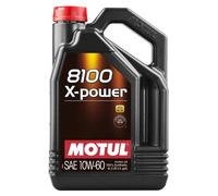 Motul 8100 X-Power 10W60 Huile de Moteur Bidon 5 L (106144) - livraison gratuite