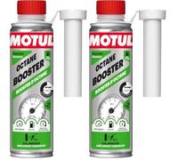 Motul - Booster d'Indice d'Octane Essence - Additif Performances Moteur - Réduction de la Consommation et des Émissions - Idéal Avant Contrôle Technique - Octane Booster Gasoline - 300 ML (Lot de 2)