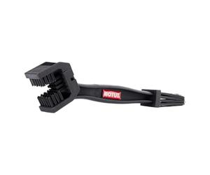 Motul Brosse de chaîne pour moto - Nettoyage efficace de la chaîne - Brosse de nettoyage pour chaînes de moto - Nettoyeur de chaîne avec différentes têtes de brosse - Entretien de la moto de qualité