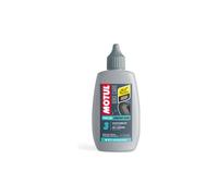 Motul chain lube wet lubrifiant haute performance route conditions humides 100ml