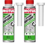 Motul - Entretien Système d'Injection Essence - Additif Préventif d'Entretien Pour Moteurs Essence - Anti Fumée - Performance - Réduction Consommation et Émissions - System Keep Clean Gasoline - 300ml