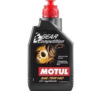Huile pour pont autobloquant MOTUL GEAR Competition 75W140 - 100% synthétique- 1 Litre