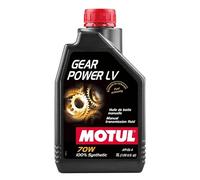 Motul Gear Power LV Huile de transmission manuelle synthétique 70 W, 1 l, API GL-4