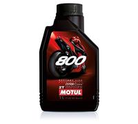 Motul 800 2T FL Road Racing Huile Moteur 1 L, Noir