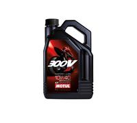 Motul Huile 300 V 10W 40 Usine Route Course Flacon De 4 Litres