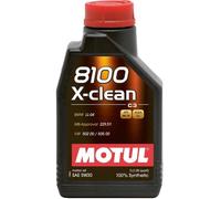MOTUL Huile 8100 X de Nettoyage 5W30 1L Synthétique Acea C3 Api Sm Cf MB BMW VW