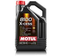 Motul Huile de Moteur 8100 X-Cess 102870-5 W-40-5 litres
