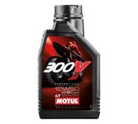 MOTUL Huile moteur 300V ROAD RACING 15W50 moto route scooter ESTER Core® 1 litre