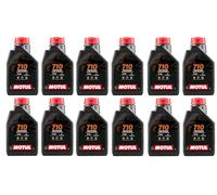 Motul Huile Mélange 710 2T synthétique 12 litres (12 x 1 Lt)
