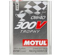 MOTUL - Huile moteur 0W40 (300V TROPHY) 2 litres - Réf. 104240