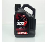 MOTUL Huile moteur 300V 10W-50 Huile entièrement synthétique Huile Racing/Road 4 L
