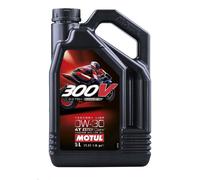 Motul Huile moteur 300V Racing Kit 2376H 0W30 5L Clair