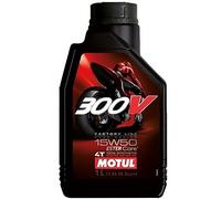 MOTUL Huile moteur 300V ROAD RACING 15W50 moto route scooter ESTER Core® 1 litre