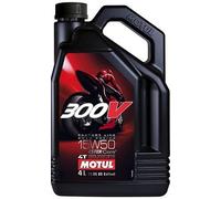 MOTUL Huile moteur 300V ROAD RACING 15W50 moto route scooter ESTER Core® 4litres