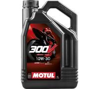 Huile Moteur MOTUL 300V ROAD RACING 10W30 4L 100% synthèse moto scooter quad 4T