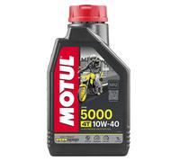 Huile moteur 5000 4T 10W-40 1 litre Huile moto 4 temps semi-synthétique JASO MA2