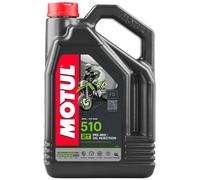 MOTUL Huile moteur 510 2 Temps scooter moto cross enduro Technosynthèse 4 litres