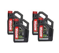 MOTUL Huile moteur 5100 10W-40 Huile en partie synthétique Huile 4T 4 L