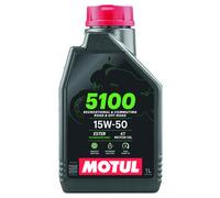 Motul Huile Moteur 5100 4T SAE 15W-50, technosynthèse