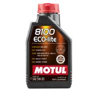 MOTUL - Huile moteur 5W30 (8100 ECO-LITE), 1 litre - Réf. 108212