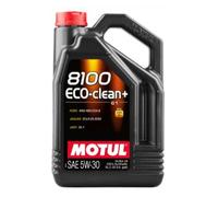 MOTUL - Huile moteur 5W30 (C1, 8100 ECO-CLEAN+), 5 litres - Réf. 101584