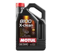Motul Huile moteur 8100 X-clean 5W40 synthétique 5 L (102051) Livraison gratuite