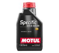 MOTUL - Huile moteur 5W40 (C3, SPECIFIC 505.01/502.00), 1 litre - Réf. 101573