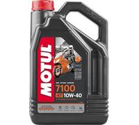 Motul - Huile moteur 7100 4T SAE 10W-40 Synthétique API SP JASO MA2 - 4 L