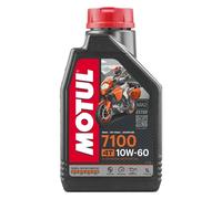 Motul Huile moteur 7100 4T 10W-60 - 100% synthétique - 1 L