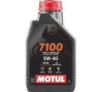 MOTUL Huile moteur 7100 5W40 moto sport route cross enduro 100% synthèse 1 litre
