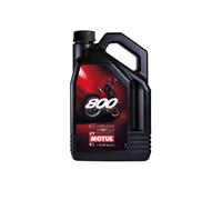 MOTUL Huile moteur 800 FL Huile synthétique Huile API TC OFF ROAD 2T 4 L, Noir