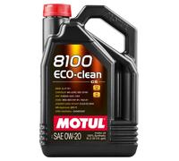 MOTUL Huile moteur 8100 0W-20 Huile ACEA C5 ACEA C6 API SP Eco-clean 5 L