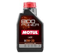Motul Huile moteur 8100 POWER 0W20 Sport - 100% synthèse - 1 Litre