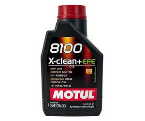 MOTUL Huile moteur 8100 0W-30 Huile ACEA C3 X-CLEAN + EFE 1 L