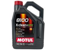 MOTUL Huile moteur 8100 0W-30 Huile ACEA C3 X-CLEAN + EFE 5 L