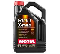 Huile moteur MOTUL 8100 X-max 0W40 - 100% synthèse - 5 Litres