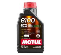 MOTUL Huile moteur 8100 5W-30 Huile API SP-RC ECO-LITE 1 L