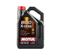 MOTUL Huile moteur 8100 5W-30 Huile entièrement synthétique Huile ACEA A3/B4 API SL X-CESS 5 L