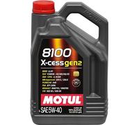 MOTUL Huile moteur 8100 5W-40 Huile X-CESS GEN2 5 L