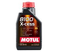 Huile moteur MOTUL 8100 X-Cess 5W40 1L