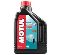 Motul Huile moteur 4T Outboard Tech 101747 10W30 5 L