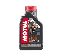 MOTUL HUILE MOTEUR MOTOR 4T 7100 5W40 1LT SYNTHETIC