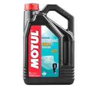 MOTUL Huile moteur OUTBOARD TECH 10W-30 Huile en partie synthétique Huile 4T 5 L