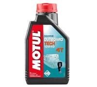 MOTUL Huile moteur OUTBOARD TECH 10W-40 Huile en partie synthétique Huile API SJ 4T 1 L