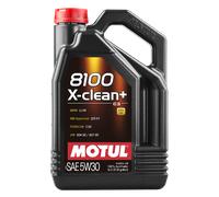 MOTUL Huile moteur 8100 5W-30 Huile ACEA C3 X-CLEAN+ 5 L