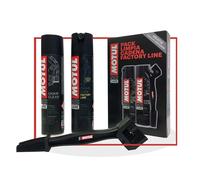 Motul Kit nettoyant lubrifiant pour chaîne C4 400 ml + C1 400 ml + brosse de ne