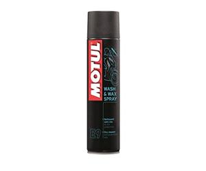 Motul MC Care™ E9 Wash & Wax Spray nettoyant à sec 400 ml
